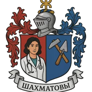 Герб семьи Шахматовы