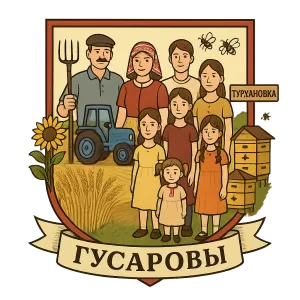 Герб семьи гусаровы