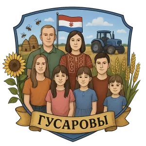 Герб семьи гусаровы