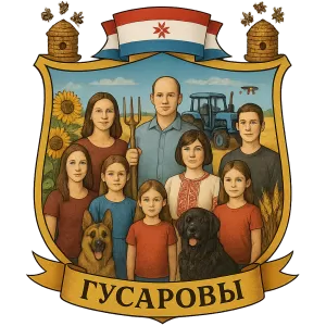 Герб семьи гусаровы