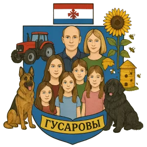 Герб семьи гусаровы