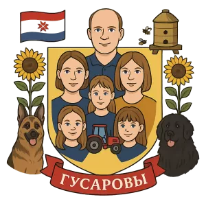 Гербы семьи гусаровы