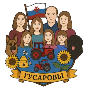 Герб семьи гусаровы