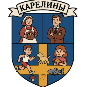 Гербы семьи Карелина