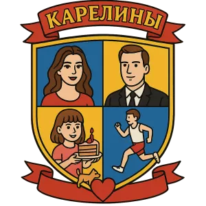 Герб семьи Карелины