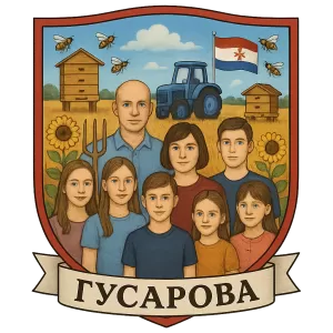 Герб семьи гусарова
