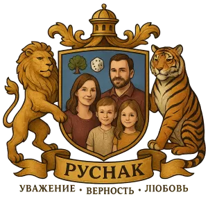 Герб семьи Руснак