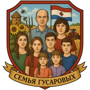 Герб семьи семья гусаровых