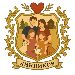 Герб семьи Линников