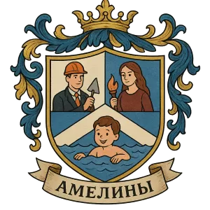 Гербы семьи Амелины
