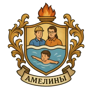 Герб семьи Амелины