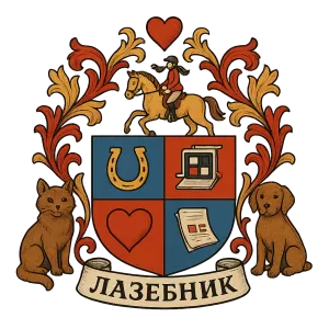 Герб семьи Лазебник