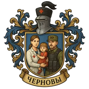 Герб семьи Черновы