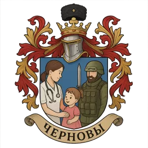 Герб семьи Черновы