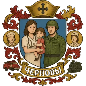 Герб семьи Черновы