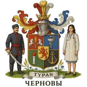 Герб семьи Черновы