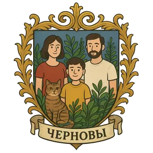 Герб семьи Черновы