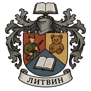 Герб семьи Литвин