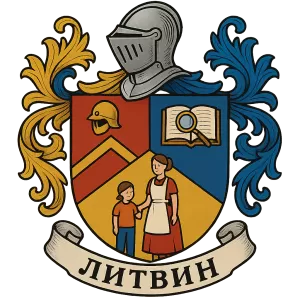 Герб семьи Литвин