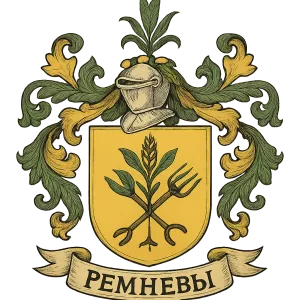 Герб семьи Ремнёвы