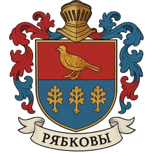 Гербы семьи Рябковы