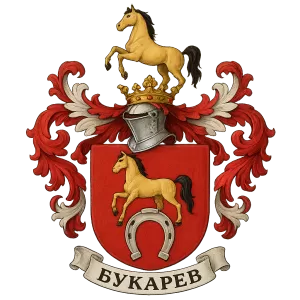Герб семьи Букарев