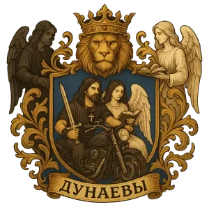 Герб семьи Дунаевы