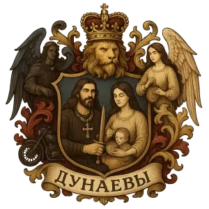 Герб семьи Дунаевы