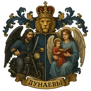 Герб семьи Дунаевы