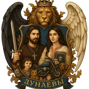 Герб семьи Дунаевы
