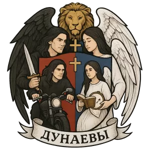 Герб семьи Дунаевы