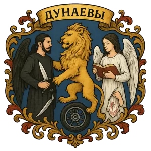 Герб семьи Дунаевы