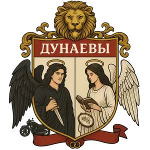 Герб семьи Дунаевы