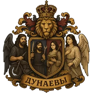 Герб семьи Дунаевы