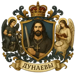 Герб семьи Дунаевы