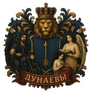 Герб семьи Дунаевы