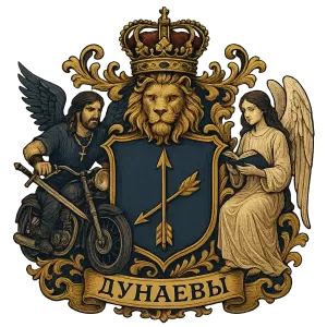 Герб семьи Дунаевы