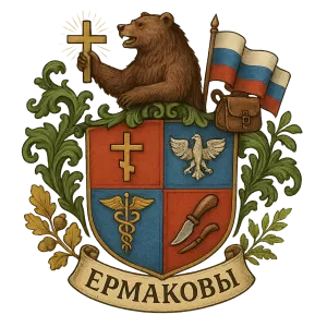 Герб семьи Ермаковы