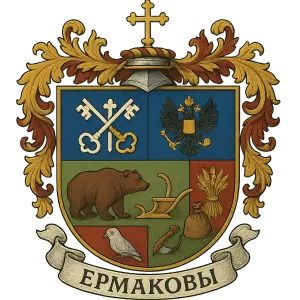 Герб семьи Ермаковы