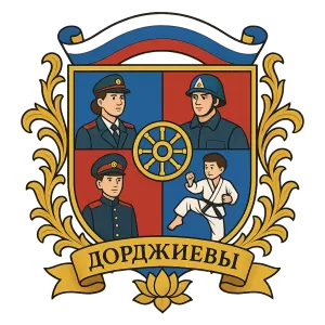 Герб семьи Дорджиевы
