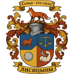 Герб семьи Лисицыны