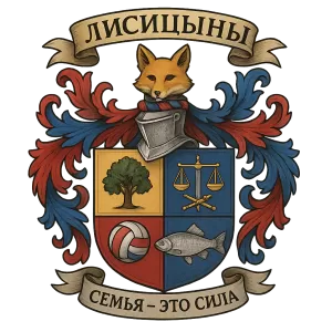Герб семьи Лисицыны
