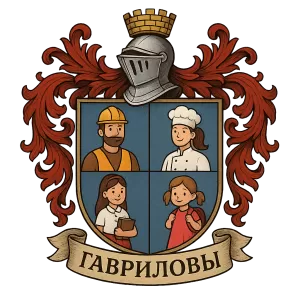 Герб семьи Гавриловы