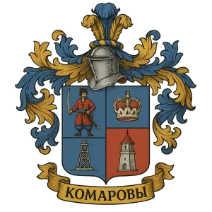 Гербы семьи Комаровы