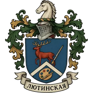 Герб семьи Лютинская
