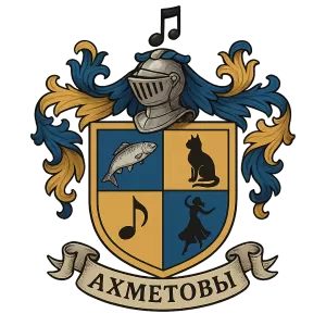 Герб семьи ахметовы