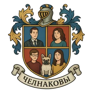 Герб семьи Челнаковы