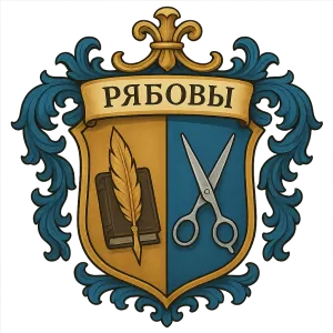 Герб семьи Рябовы