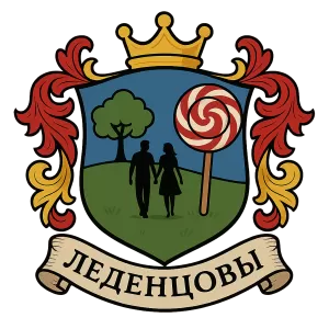 Герб семьи Леденцовы