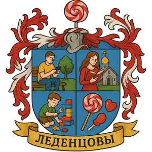 Герб семьи Леденцовы